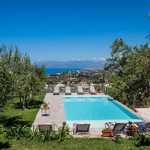 Villa Maria Con Piscina E Vista Mare, Castellammare del Golfo